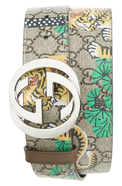 gucci tiger belt replica|gucci tiger belt men's.